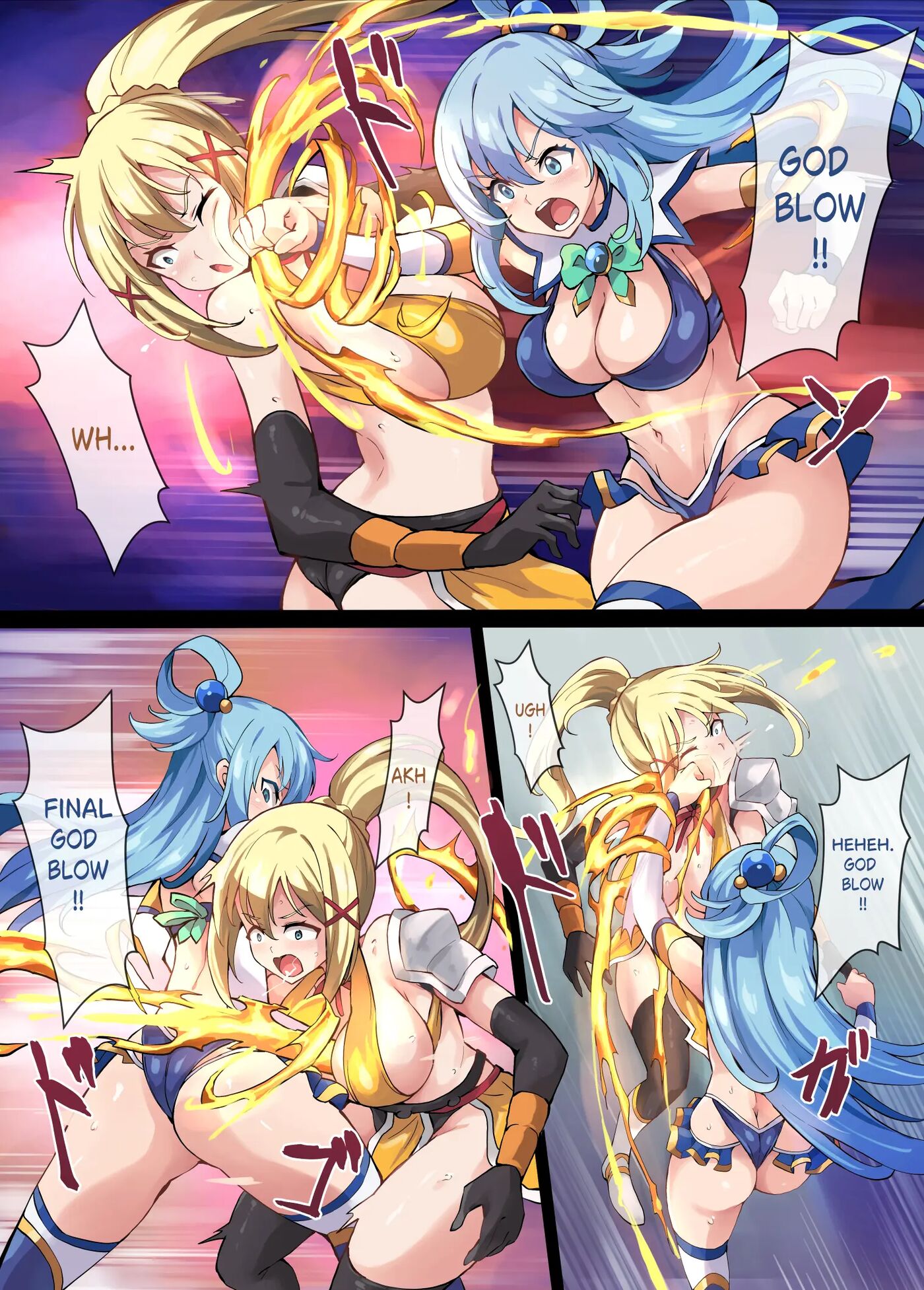 Kono Subarashii Wrestle Quest! Chapter 1000 Page 9